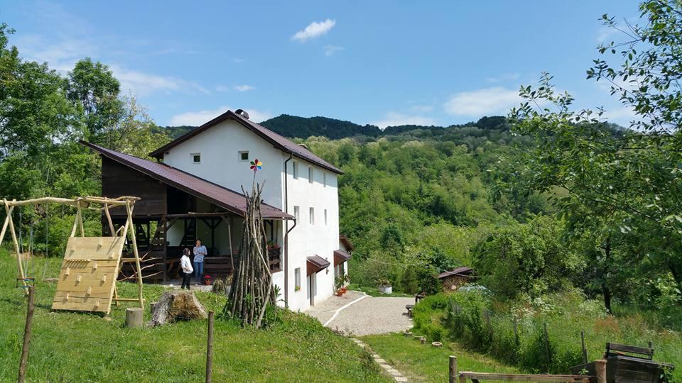 Casa Piscul Lupului Villa Pucioasa Eksteriør billede